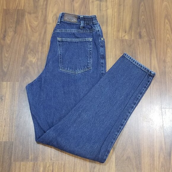 Ladies' L.L. Bean Jeans, Relaxed Fit, Size 12 Tall, EUC - Picture 1 of 12